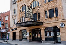 Shore promoted on the marquee of Metro Chicago in Chicago, Illinois. Metro Chicago Marquee Fleet Foxes "SHORE" 9-22-20.jpg