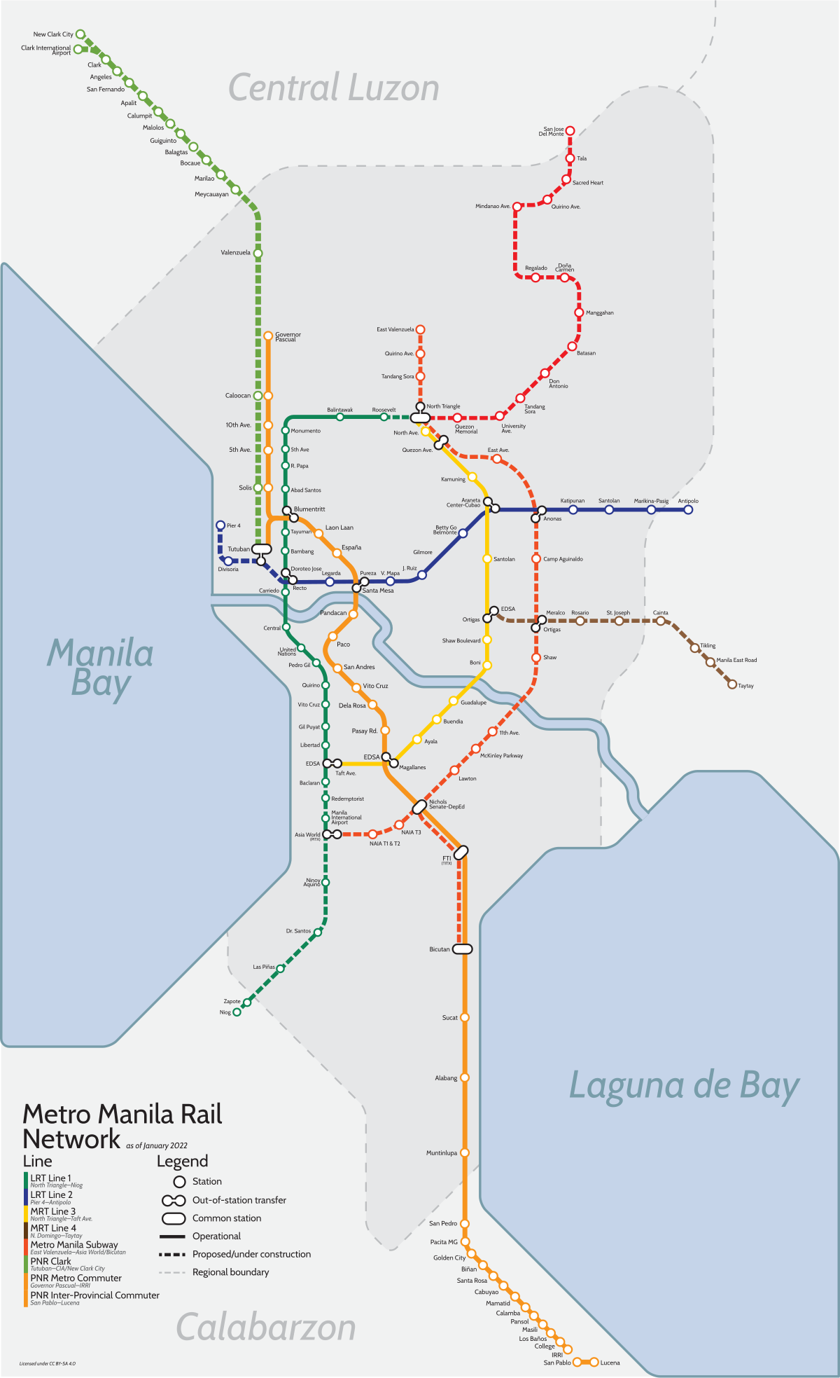 Rail Transportation In The Greater Manila Area Wikipedia