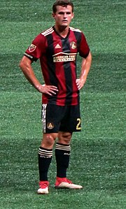 Mikey Ambrose pelaa Atlanta Unitedissa 2. kesäkuuta 2018 b.jpg