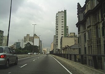 Minhocão Elevated Road