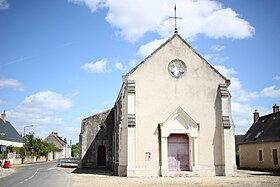 A Montreuil-en-Touraine-i Saint-Martin-templom cikk illusztráló képe