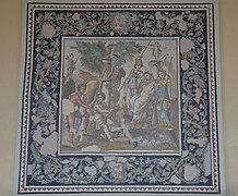 Mosaico con el tema del juicio de Paris procedente de Antioquía del Orontes, ca. 115-150 d. C.