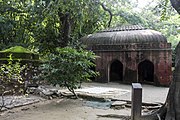 This is the first unidentified mosques situated near to Muhammad Shah's tomb in Lodi garden.