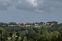 Le Bourg vu d'Elizaberri