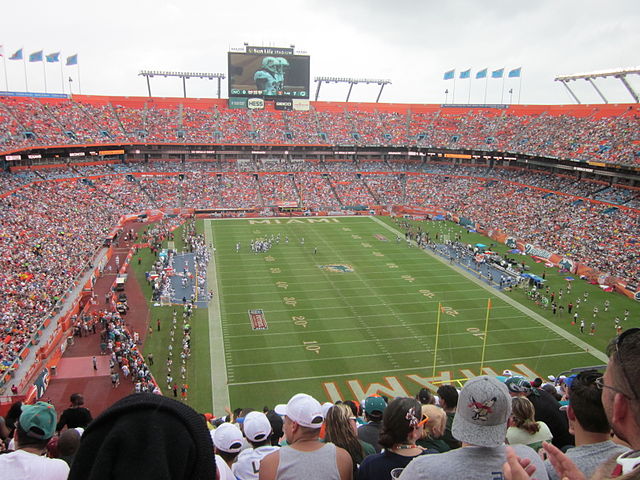 Hard Rock Stadium in 2012.