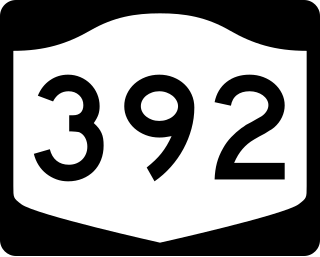 <span class="mw-page-title-main">New York State Route 392</span>