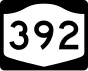 New York State Route 392 penanda