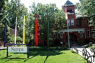 <span class="mw-page-title-main">Naropa University</span> University in Boulder, Colorado, United States