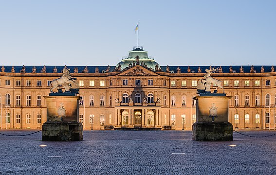 Neues Schloss Stuttgart.