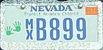 Nevada Protect Children license plate.jpg