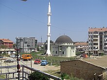 Xhamia e Kastriotit/the Mosque of Kastriot city/Kosovo New Mosque in Obilic Kastriot.JPG