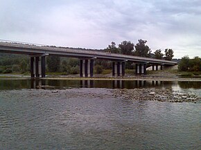 New bridge over Belaya river in Kutanovo.jpg
