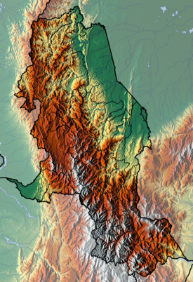 Cerro Tasajero si trova a Norte de Santander