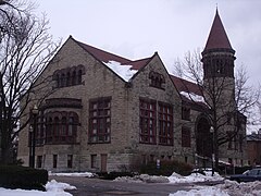 Orton Hall, Universidad Estatal de Ohio, finalizado en 1893.