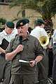 Deutsch: Stellvertretender Militärkommandant von Niederösterreich Oberst Michael Lippert beim Platzkonzert der Militärmusik im Kurpark von Baden