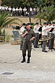 Deutsch: Stellvertretender Militärkommandant von Niederösterreich Oberst Michael Lippert beim Platzkonzert der Militärmusik im Kurpark von Baden
