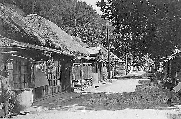 A village in the Bonins during the early Shōwa period