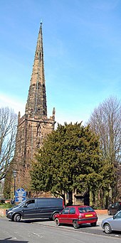 St Edburgha's Church (Old Yardley Church) within the conservation zone. Old Yardley Church, Birmingham.jpg