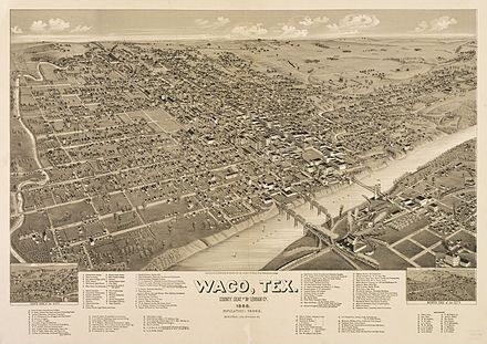 Waco in 1886