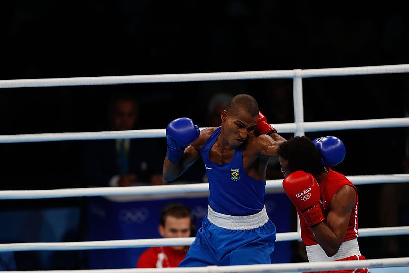 File:Olympics 2016 Boxing semifinal in the weight category up to 64 kg.jpg
