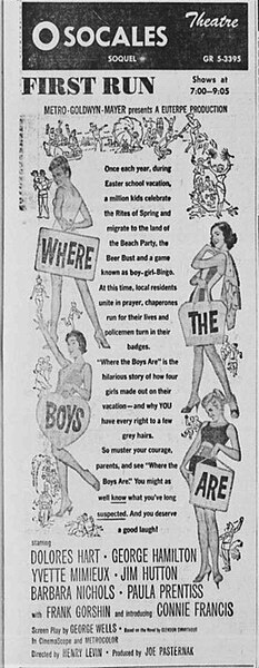 File:Osocales Theatre Ad - 13 January 1961, Soquel, CA.jpg