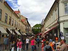 Централната улица в Йостершунд