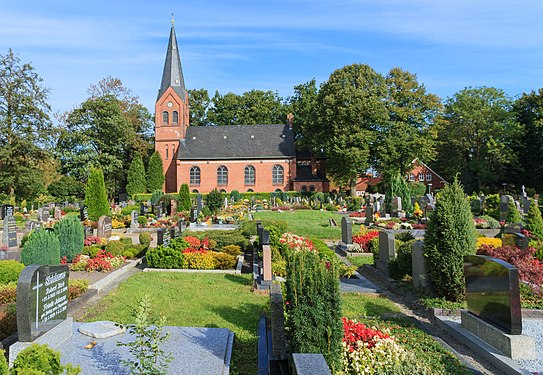Die Kirche in Moordorf