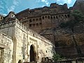 Outer view of Mehrangarh Fort.