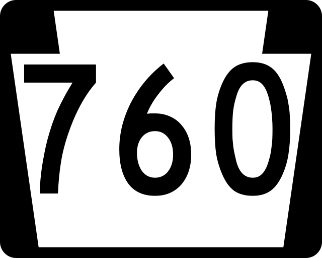 Pennsylvania Route 760 - Wikipedia