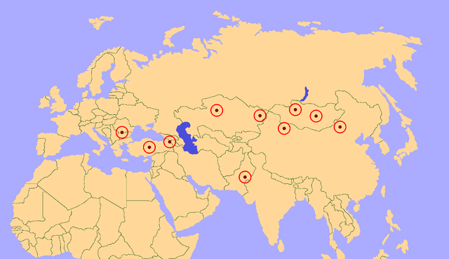 Mapa występowania