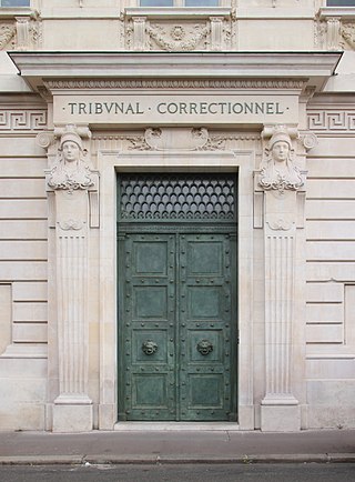 <i>Tribunal correctionnel</i> French court of first instance for penal matters