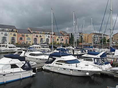 How to get to Penarth Marina with public transport- About the place