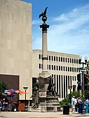 Soldiers and Sailors Monument, Peoria Courthouse Square