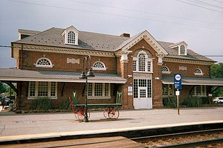 <span class="mw-page-title-main">Perryville station</span> Railway station in Perryville, Maryland, US