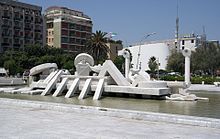 Fontana la Nave sul lungomare di Pescara