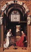 part of: Annunciation and the Adoration of the Christ-Child 