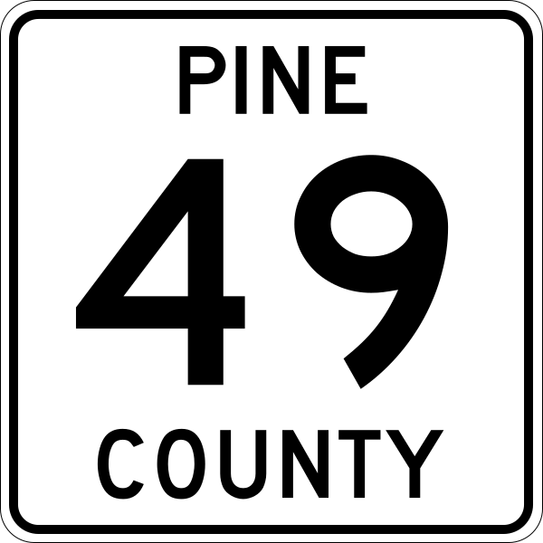 File:Pine County Route 49 MN.svg