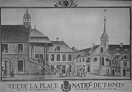 L'ancienne mairie en 1790.