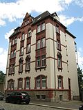 Apartment building in open development