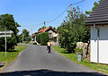 Čeština: Silnice k Sebranicím v Lezníku, části Poličky English: Road to Sebranice in Lezník, part of Polička, Czech Republic