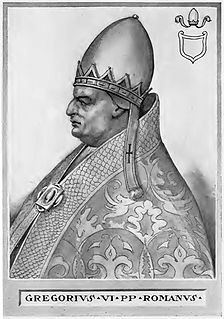 Pope Gregory VI Pope from 1045 to 1046