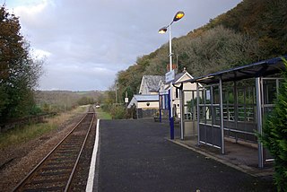<span class="mw-page-title-main">Portsmouth Arms railway station</span> Railway station in Devon, England