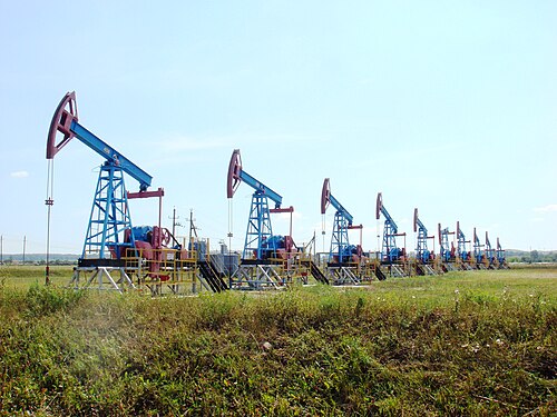 Bashneft oil pumps