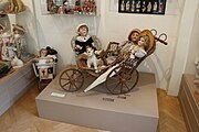 Deutsch: Ausstellungsstücke im Puppenmuseum Baden, Niederösterreich