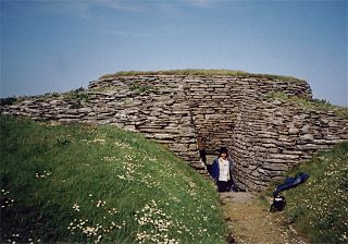 Quoyness chambered cairn Chambered cairn located on Sanday in Orkney, Scotland