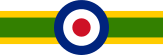 Perutní varianta leteckého výsostného znaku RAF