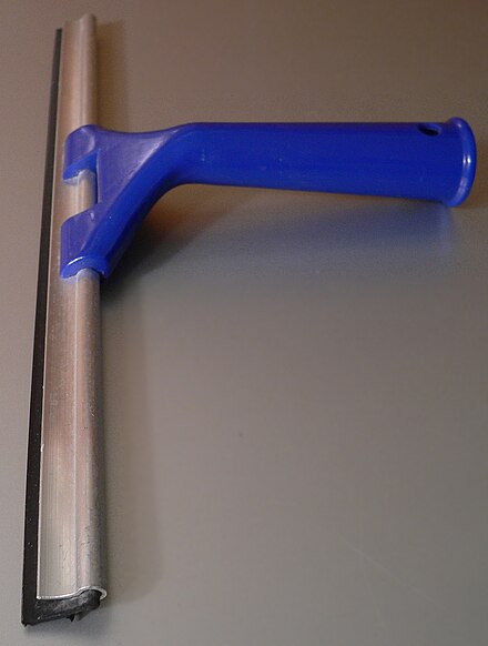 A window squeegee