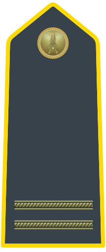 Rank insignia of maresciallo ordinario of the Guardia di Finanza.svg