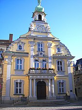 Das Rathaus von Kulmbach