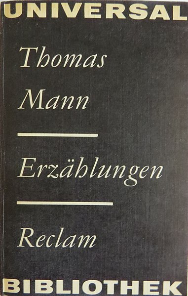 File:Reclam Ub, Thomas Mann, Erzählungen.jpg